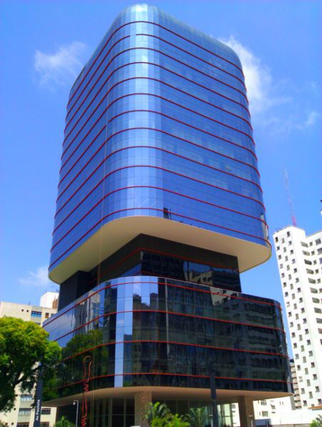 Interesting building in Paulista