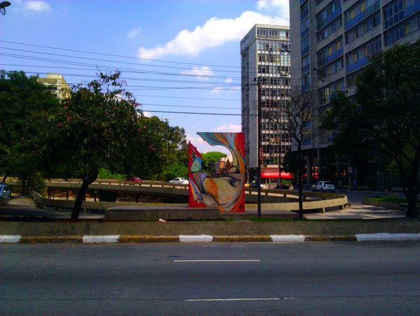 Sculpture at Consolação