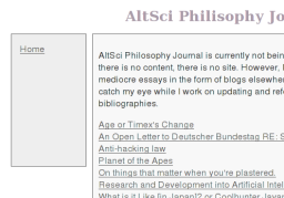 AltSci Concepts Philosophy