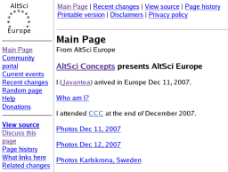 AltSci Europe