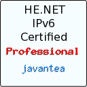 IPv6 Certification Badge for javantea