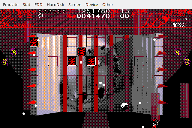 Touhou 1 Bullet hell